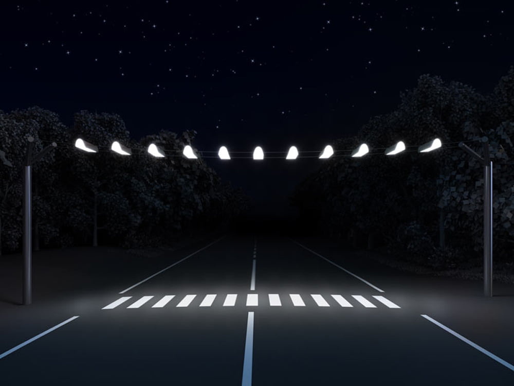 В Бердянске на «зебрах» Мелитопольского шоссе и Восточного проспекта появится подсветка
