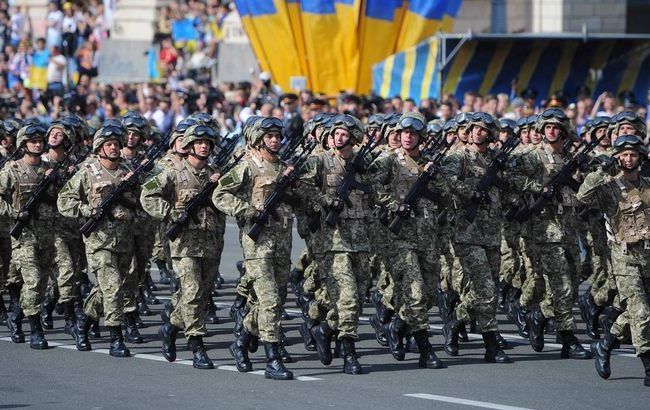 В Киеве на День Независимости пройдет военный парад