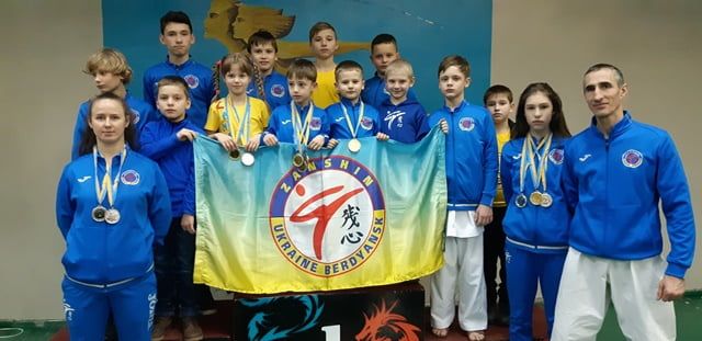 Клуб «Дзаншин» привез 18 медалей с соревнований в Днепре