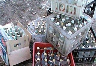 В Бердянске изъяли незаконного алкоголя почти на 100 тыс. грн.