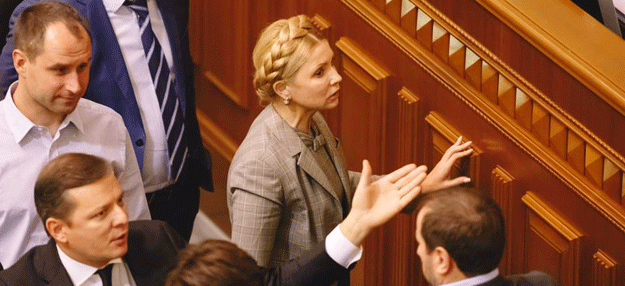 Тимошенко отозвала свой законопроект по ренте газа и взяла тайм-аут