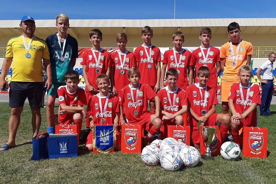 Бердянские футболисты U14 взяли серебро Всеукраинского турнира «Кожаный мяч – Coca-Cola»