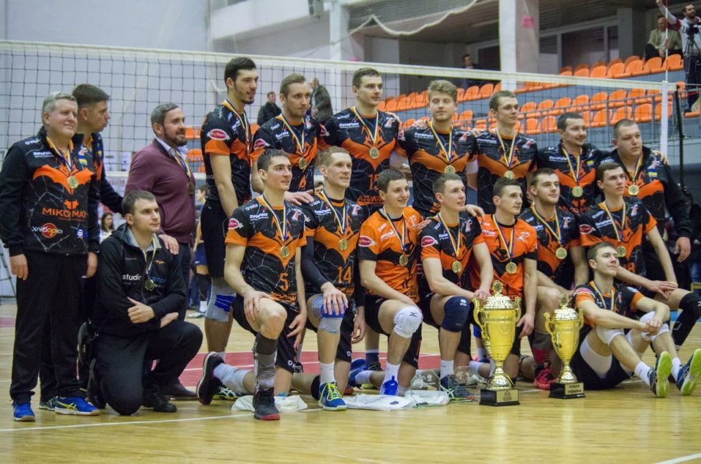 Бердянец Александр Гладенко стал обладателем кубка Украины по волейболу в составе львовского «Барком Кажаны»