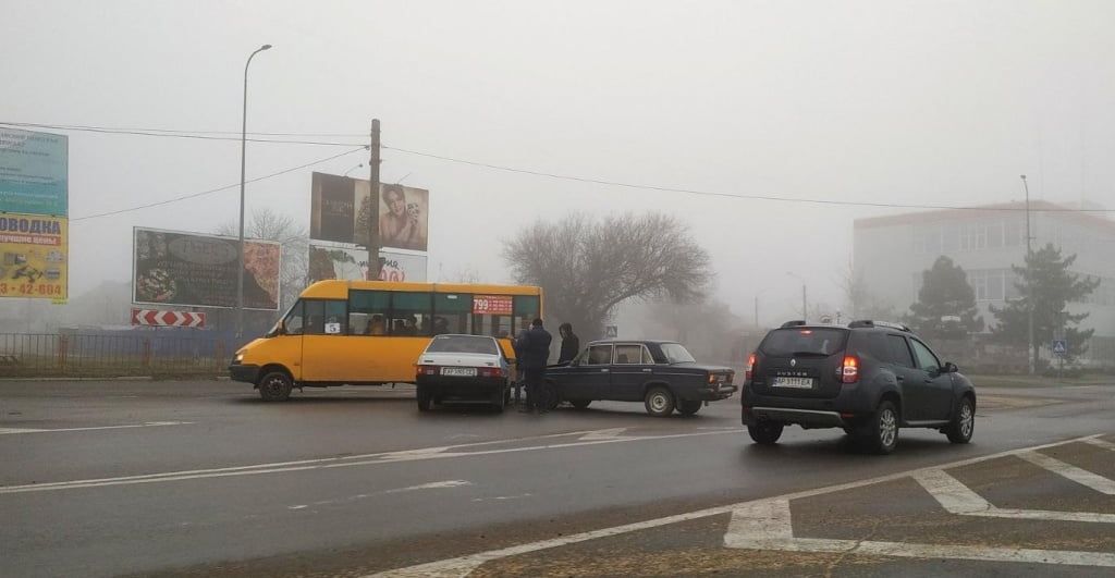 В Бердянске ДТП с участием двух «ВАЗов»