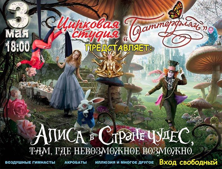 Алиса в Стране чудес