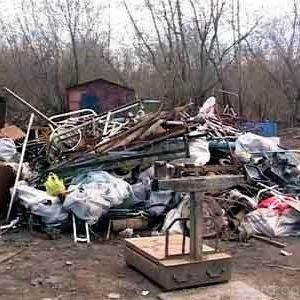 У жительницы Запорожской области изъяли полтонны незаконного металлолома