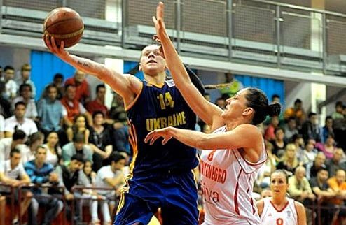 Украинские баскетболистки проигрывают Черногории, но едут на Евро-2015