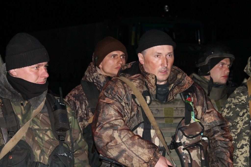 Из зоны АТО в Бердянск вернулись военные в/ч 3033
