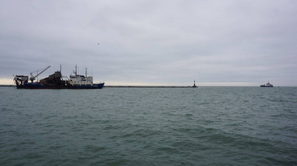 В порту Бердянськ збільшили прохідну осадку для суден