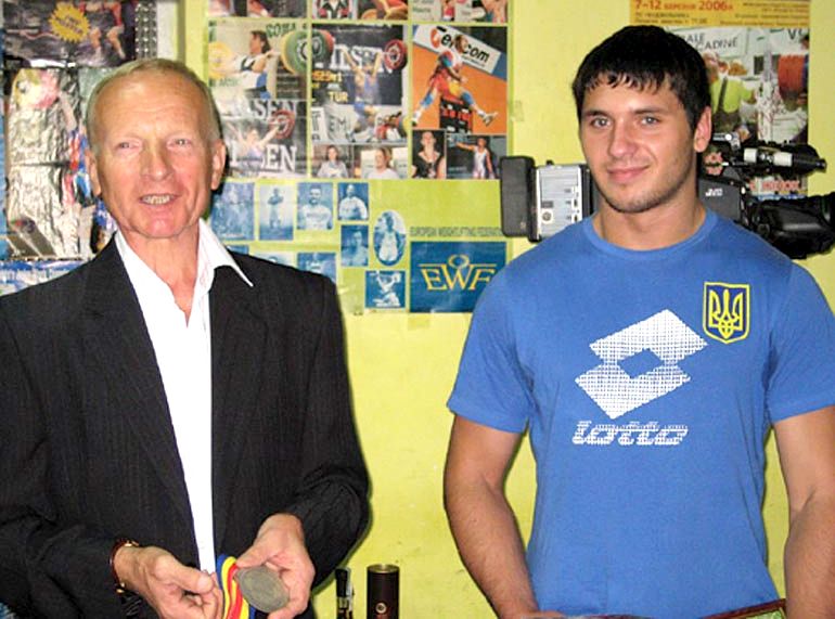 Константин Рева стал бронзовым призером чемпионата Украины по тяжелой атлетике