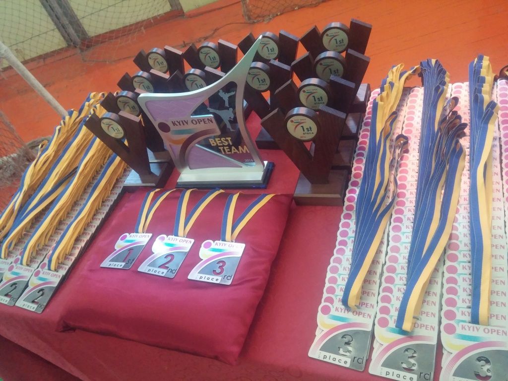 Спортсмены СК «Дзаншин» завоевали пять медалей на турнире в Киеве