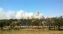 В Бердянске сильно горит посадка в районе АКЗ - обновлено в 16:29