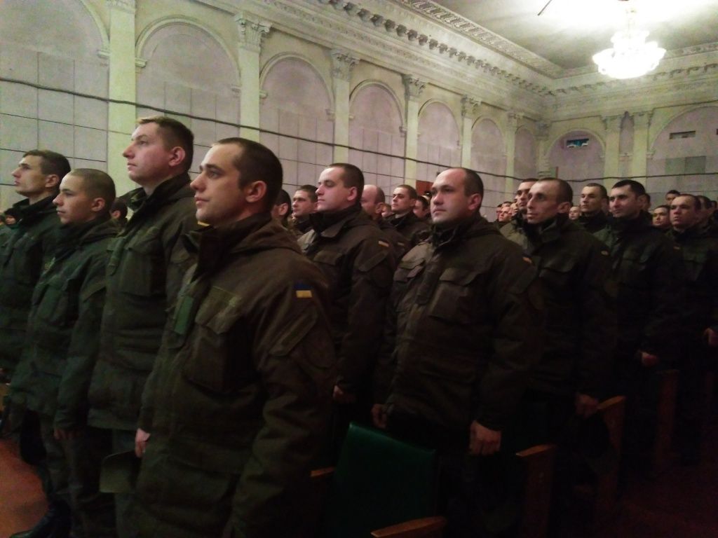 В Бердянске отметили День Национальной гвардии Украины