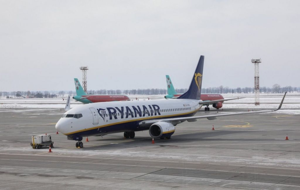 От 10 до 46 евро: Cтали известны цены на рейсы Ryanair из Киева и Львова