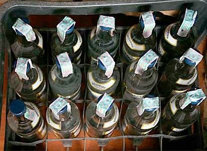 У бердянского предпринимателя изъяли алкоголя на 500 тыс. грн.
