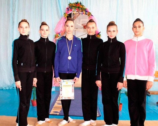 Влада Дзюбан – бронзовый призер чемпионата Украины по художественной гимнастике среди школьниц