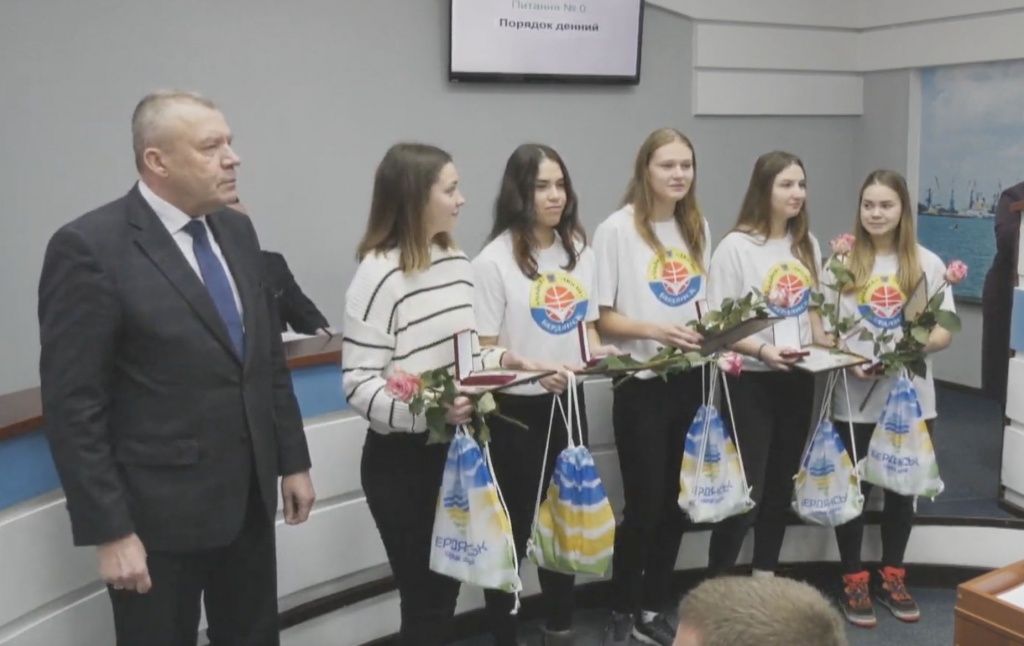 В мерії нагородили бердянських спортсменів