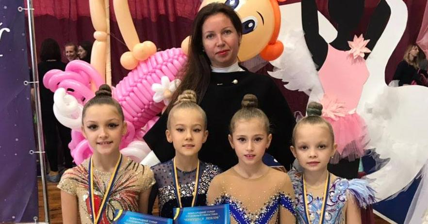 Художні гімнастки впевнено виступили на турнірі в Білій Церкві