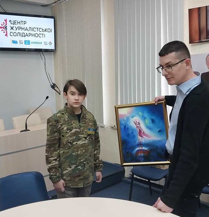 юний художник з Бердянська