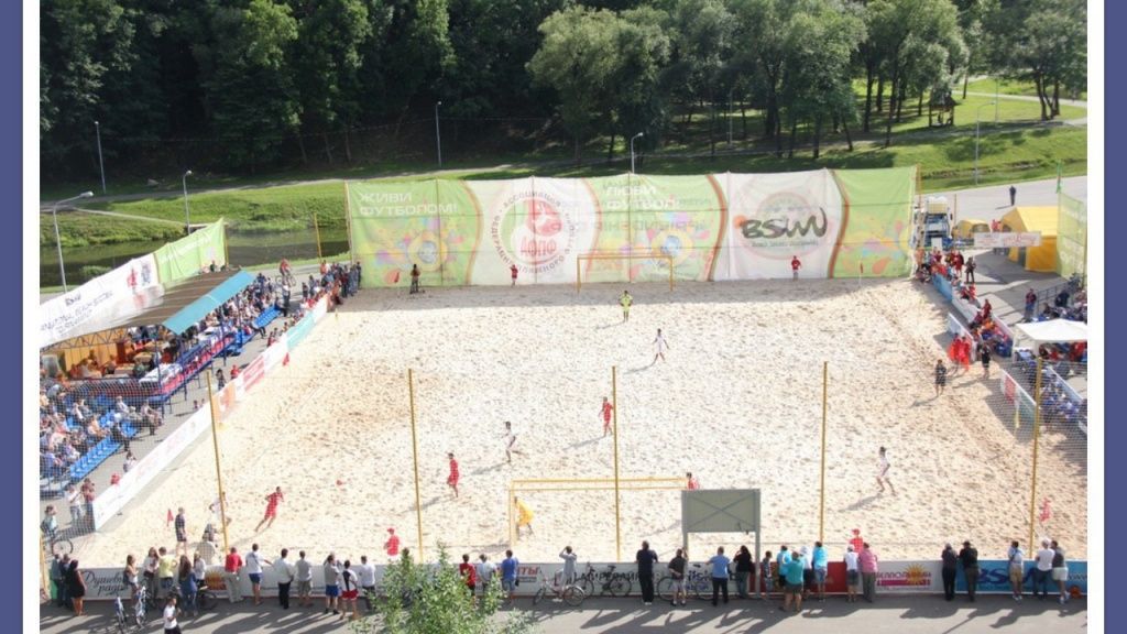 В Бердянске появится новая современная арена для пляжного футбола