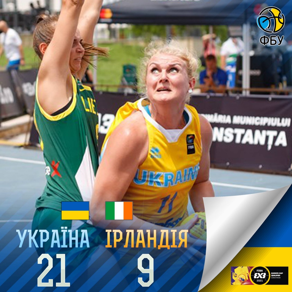 Анна Рулева со сборной Украины пробилась на чемпионат Европы по баскетболу 3х3