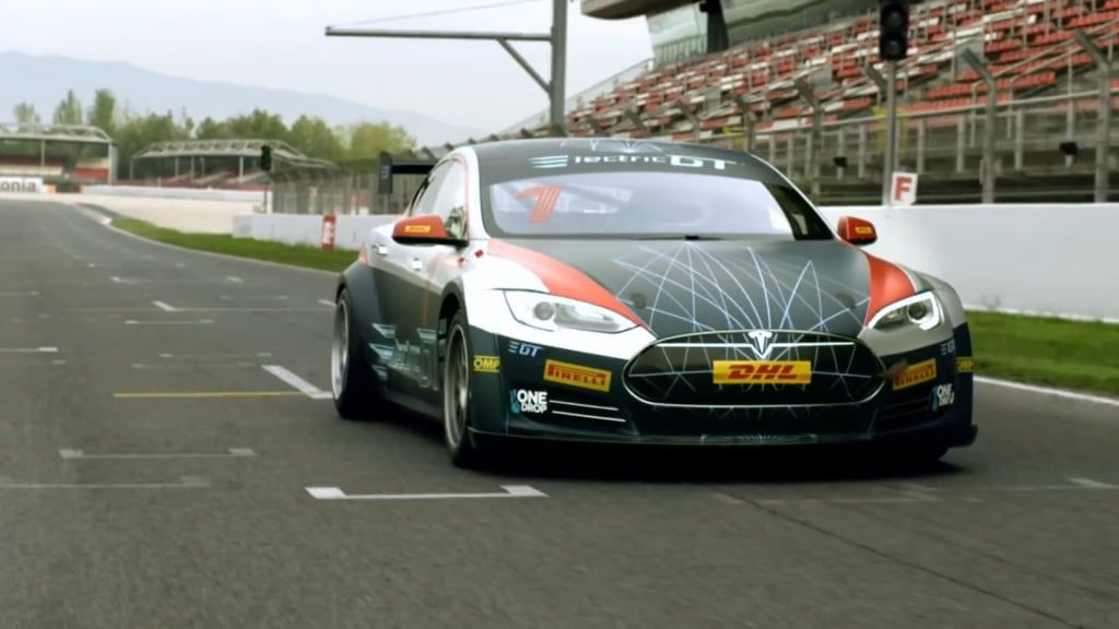 Электрокар Tesla GT станет быстрее болидов Формулы 1 - видео