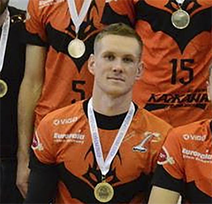 Бердянец Головень Алексей, серебряный призер чемпионата Европы по волейболу до 20 лет