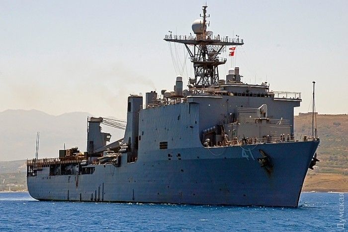 Sea Breeze-2016: в Черное море вошел большой десантный корабль ВМС США