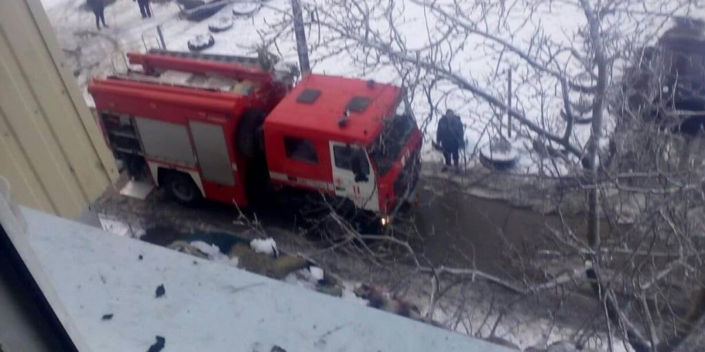 В Бердянську бійці ДСНС врятували 5 людей під час ліквідації пожежі у п’ятиповерховому будинку