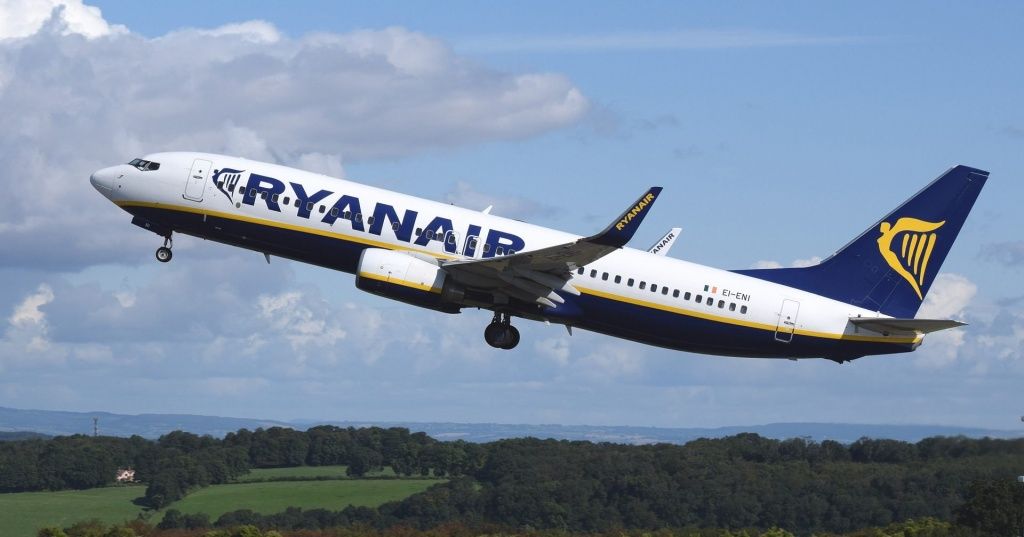 Ryanair запустил первый рейс из Украины