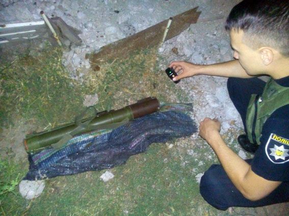 В Мариуполе дети нашли гранатомет