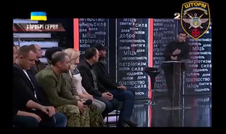 Бердянец, командир РСП "Шторм" капитан Жак принял участие в передаче "Хоробрі серця" (телеканал "2+2")