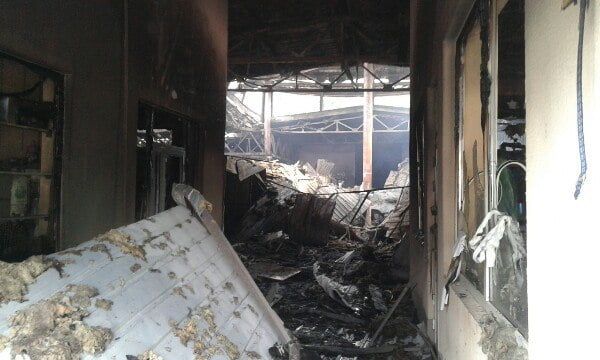 Подробности пожара на рынке «Кировский»