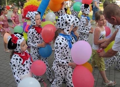 Как прошел день защиты детей в Бердянске - фотоотчет