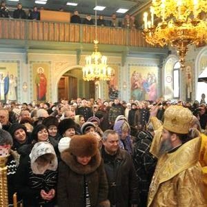 В Бердянске освятили кафедральный собор Рождества Христового