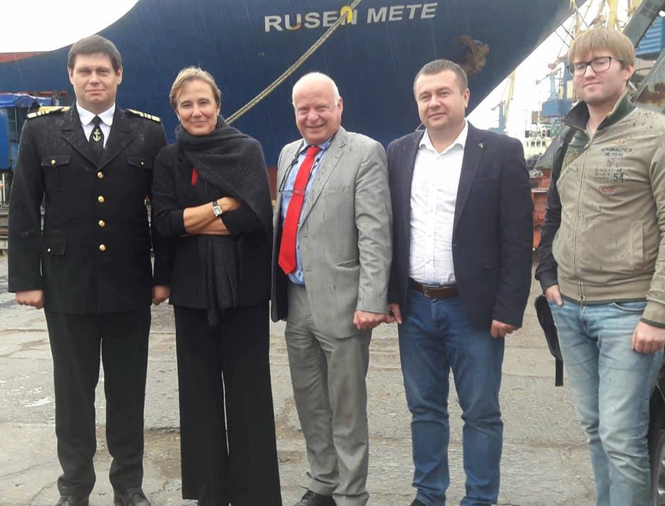 Бердянський морський порт відвідала Надзвичайний і Повноважний Посол Федеративної Республіки Німеччина в Україні Анка Фельдгузен