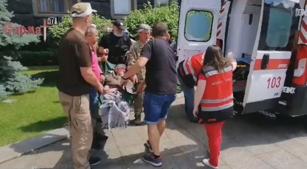 23-й день голоду. У одного з учасників акції — синдром м'язової слабкості, повне виснаження