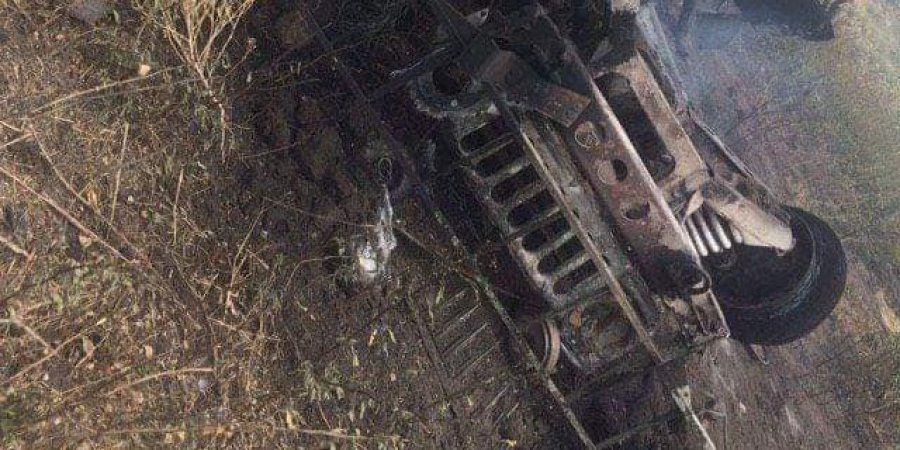 Обстріл санітарного авто на Донбасі: з’явилися фото з місця трагедії