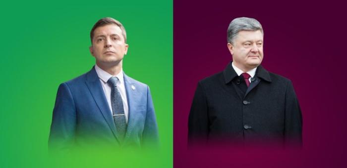 Разрыв между Порошенко и Зеленским значительно сократился