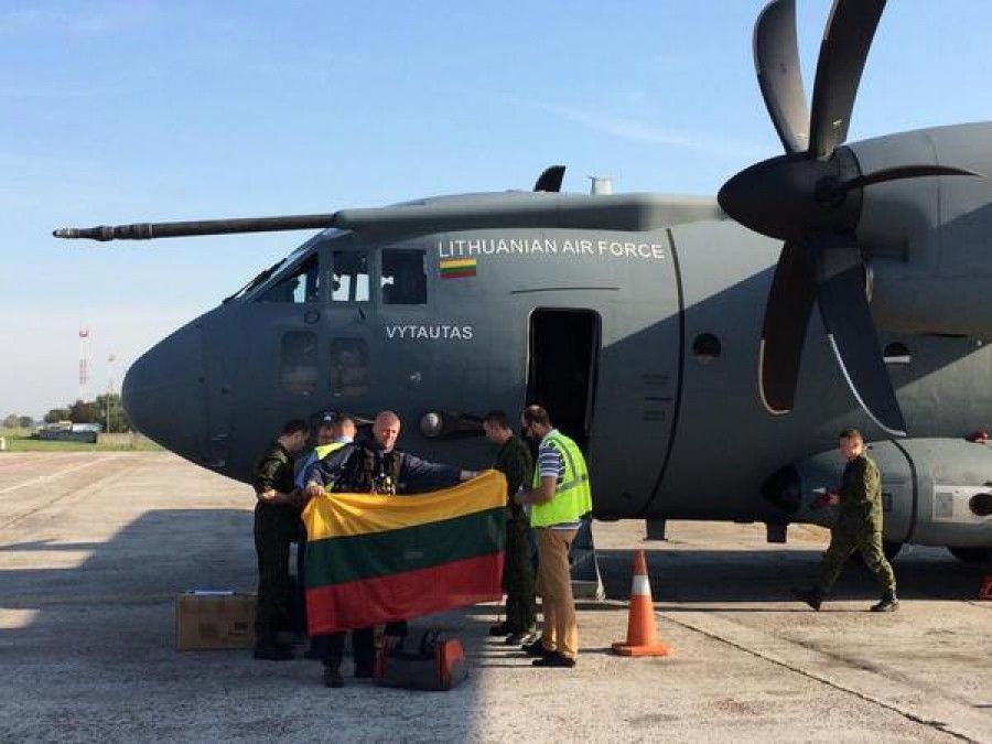 Українські військові отримали гуманітарну допомогу з Литви