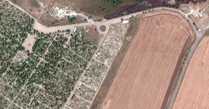 Число захороненных на «новом» кладбище составляет почти половину от населения Бердянска
