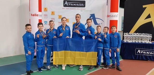 Девять спортсменов клуба «Дзаншин» побывали на турнире в Германии