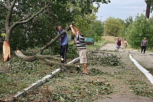 Ураган в Осипенко 2012