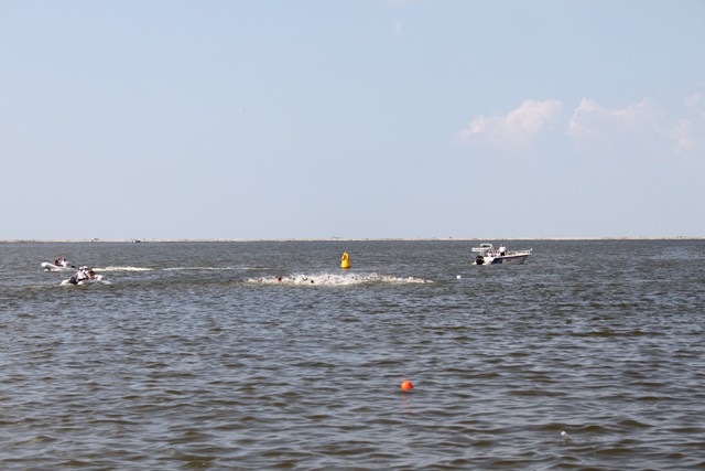 Чемпионат по плаванию на открытой воде в Бердянске 2012