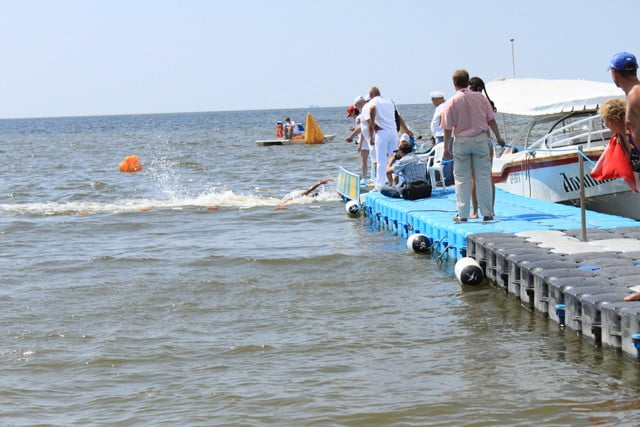 Чемпионат по плаванию на открытой воде в Бердянске 2012