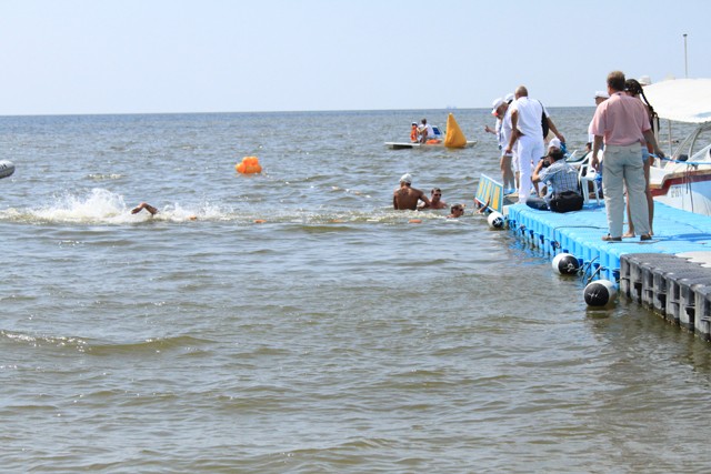 Чемпионат по плаванию на открытой воде в Бердянске 2012