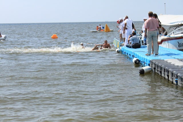 Чемпионат по плаванию на открытой воде в Бердянске 2012