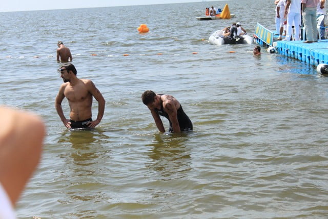 Чемпионат по плаванию на открытой воде в Бердянске 2012