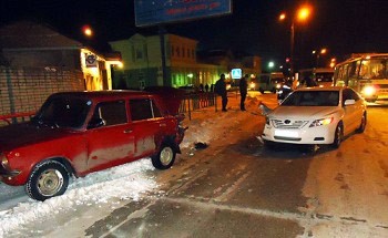 ДТП ВАЗА с ТОЙОТОЙ