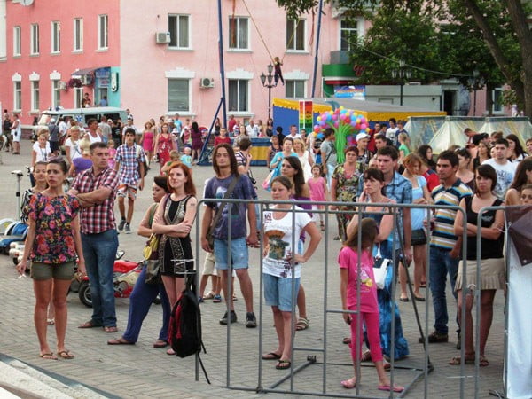 День молодежи в Бердянске 2012